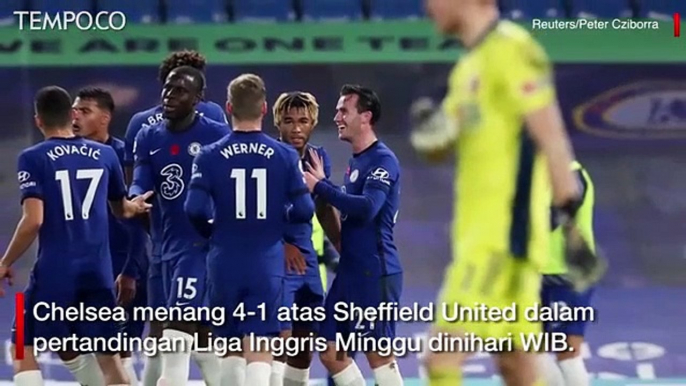 Hasil Liga Inggris: Taklukkan Sheffield United, Chelsea ke Posisi Tiga Besar