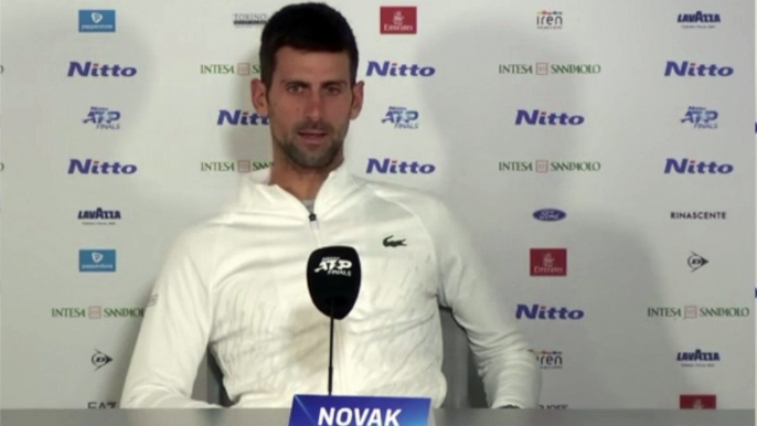 ATP - Nitto ATP Finals Turin 2022 - Novak Djokovic : "Physically, I'm not worried"