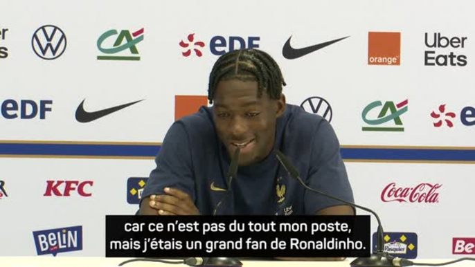 France - Thuram ? Desailly ? Abidal ? Non, Axel Disais préfère Ronaldinho