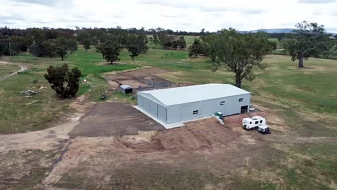 Central Steel Build's Coliban Estate shearing shed