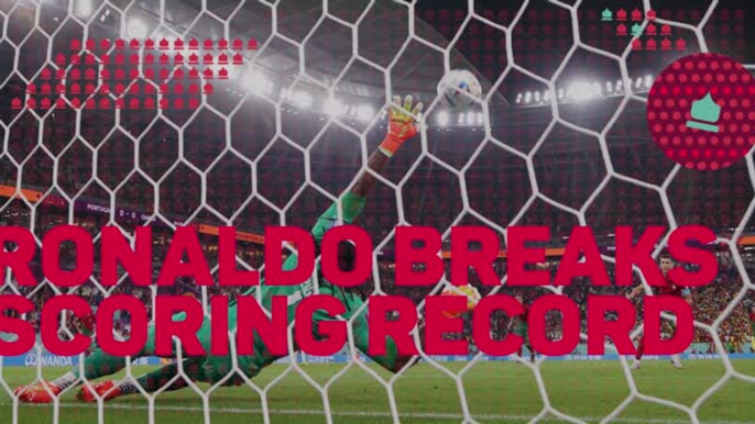 Breaking News - Cristiano Ronaldo breaks World Cup scoring record