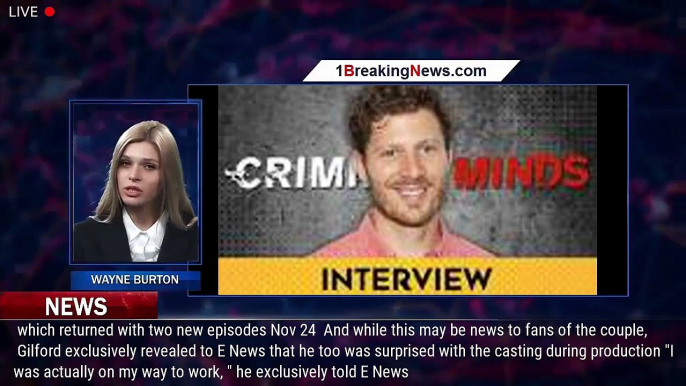 How Criminal Minds: Evolution's Zach Gilford Found Out He'd Be Co-Starring With His Wife - 1breaking