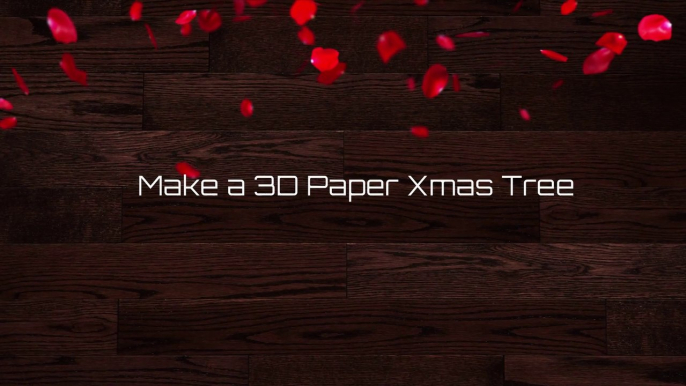 2022 Christmas Tree decorations with paper Make a 3D Paper | How to make 3D Paper Christmas Tree Ideas