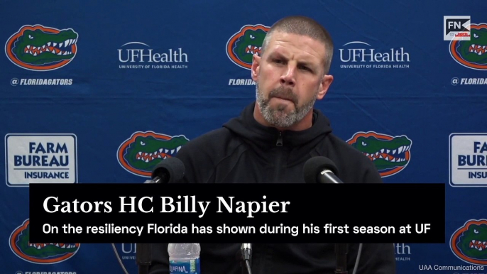 Gators HC Billy Napier on Florida's Resiliency in 2022
