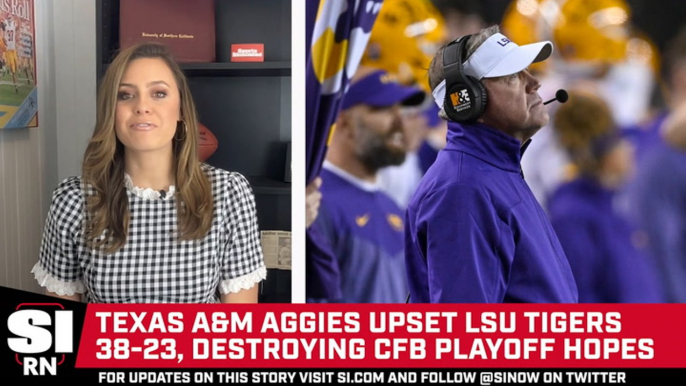 Texas A&M Upsets LSU 38-23