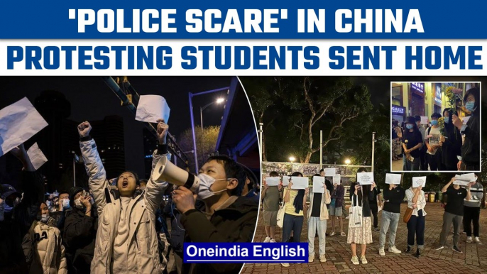 China Covid Protests intensify: Chinese University sends students home |Oneindia News *International