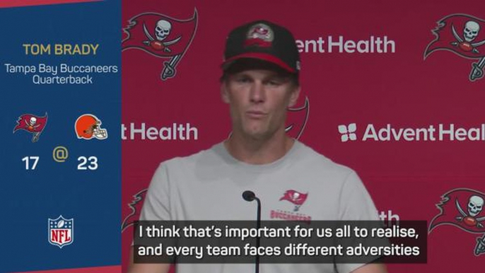 Brady says Buccaneers are 'not celebrating' their 5-6 record this season