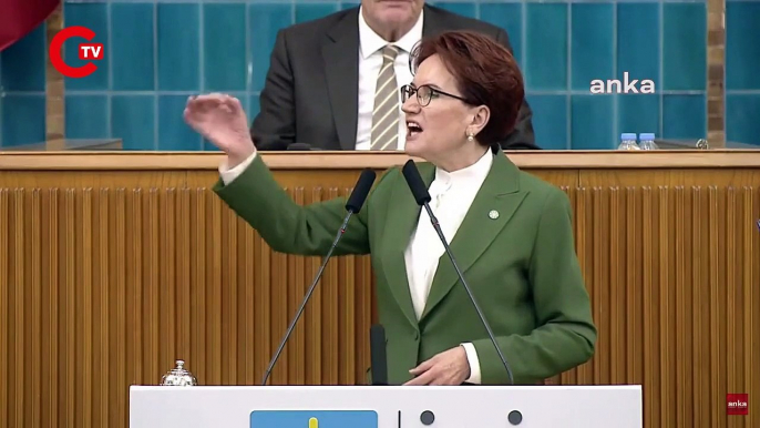 Meral Akşener konuşma metninin dışına çıkarak haykırdı: 'Zehir zıkkım olsun Erdoğan!'