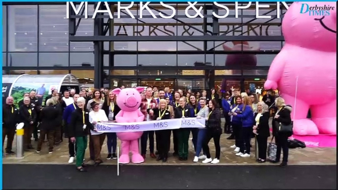 Official opening of the new M&S store on Ravenside retail park