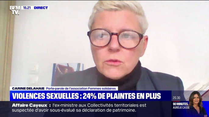 Violences sexuelles: "Un pays qui ne punit pas est un pays qui ne sortira pas des violences" selon Carine Delahaie, porte-parole de "Femmes solidaires"