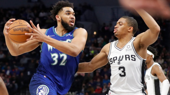 Timberwolves' Karl-Anthony Towns OUT 4-6 Weeks With Calf Strain