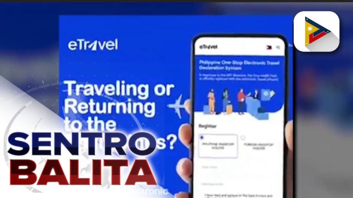 eTravel platform, inilunsad ng pamahalaan para sa mga pasaherong papasok ng bansa