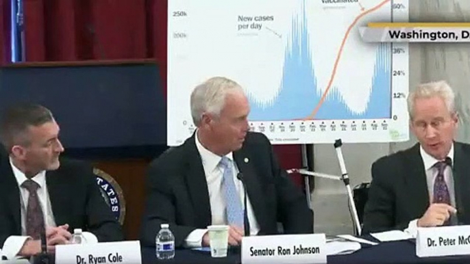 Sen. Ron Johnson Hosts Expert Forum on  COVID Vaccines: What They Are, How They Work and Possible Causes of Injuries