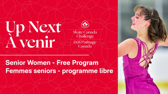 Senior Women Free - Rink B - 2022-2023 Junior/Senior Skate Canada Challenge / Défi Patinage Canada