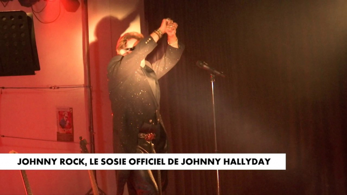 Johnny Rock, le sosie officiel de Johnny Hallyday