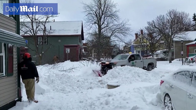 Buffalo begins clean up after severe winter storm causes havoc