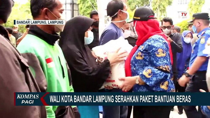 Wali Kota Lampung Siapkan 32 Ribu Paket Beras Bantuan untuk Dibagikan ke Warga Kurang Mampu