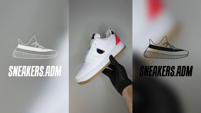 Nike Air Force 1 Low NBA White Crimson Gum - CT2298-101 - @Sneakers.ADM