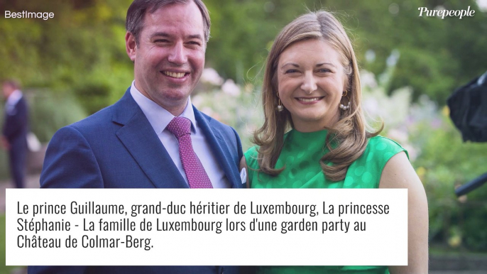 Guillaume de Luxembourg futur papa : sa femme Stéphanie dévoile son baby-bump sur d'adorables photos