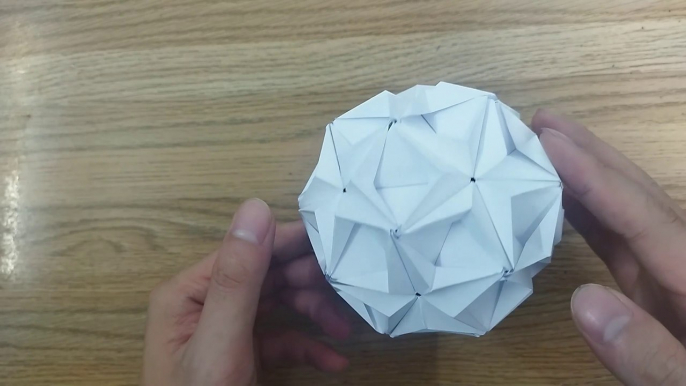 ORIGAMI | Hướng dẫn gấp Kusudama Starsea | [thegioiorigami.com]