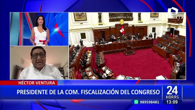 Congresista Ventura: “Hay que hacer un mea culpa en el congreso, hay errores que corregir”