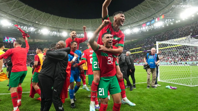 Marruecos derrota a Portugal y se mete en semifinales del Mundial