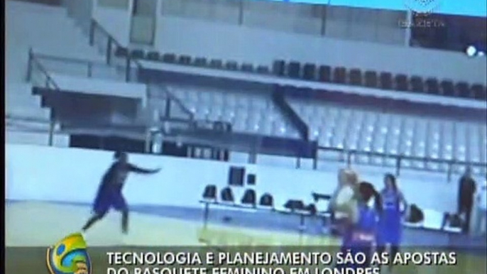 Seleção feminina de basquete se prepara para Olimpíadas