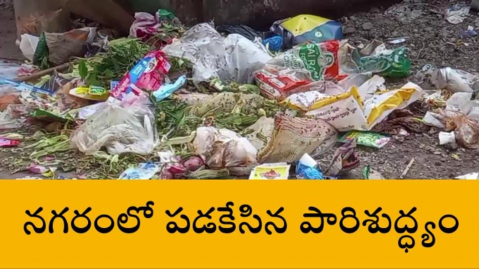 వరంగల్ ఈస్ట్: బాబోయ్.. నగరంలో గుట్టలుగా పెరుకుపోయిన చెత్త..!