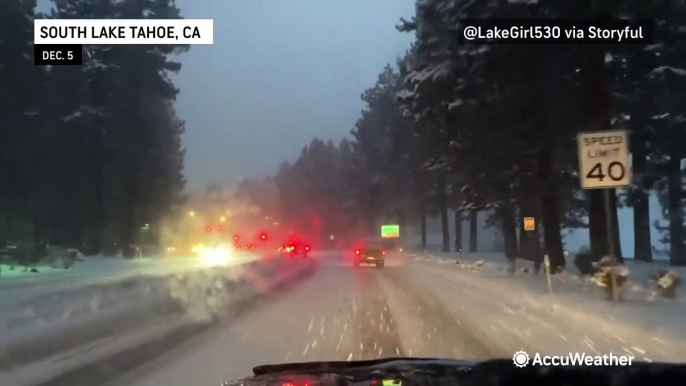 Days of snow throughout the western US