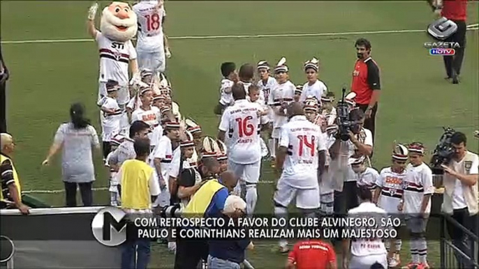 Confira os bastidores de mais um clássico Majestoso no Morumbi