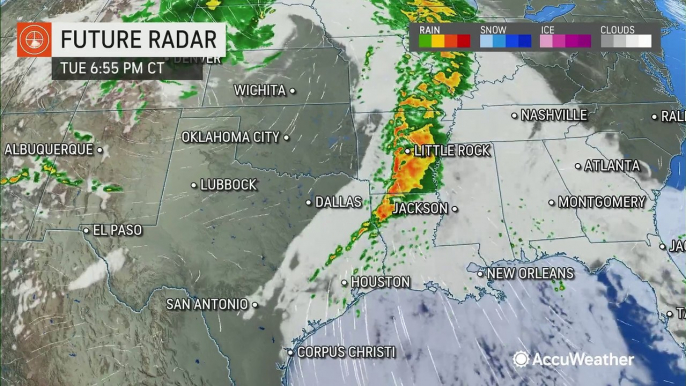 Severe thunderstorms and significant risk of tornadoes