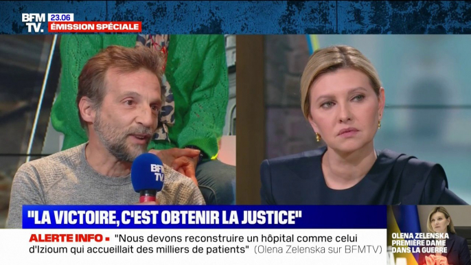 Guerre en Ukraine: Volodymyr Zelensky "est l'unique candidat capable de nous apporter la victoire", affirme Olena Zelenska