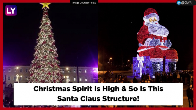 World’s Largest Santa Claus Standing At 21 Metres In Height Is In Portugal; Holds Guinness World Record Since 2016