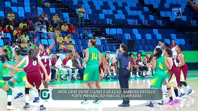 Técnico Barbosa acredita em boa atuação do basquete feminino nos Jogos