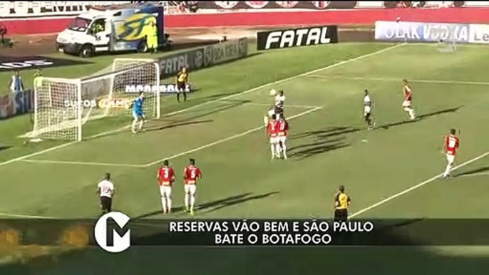 Assista aos gols da vitória do São Paulo contra o Botafogo em Ribeirão