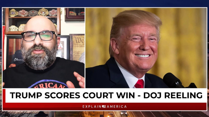 Trump Scores Massive Court Victory - DOJ Reeling