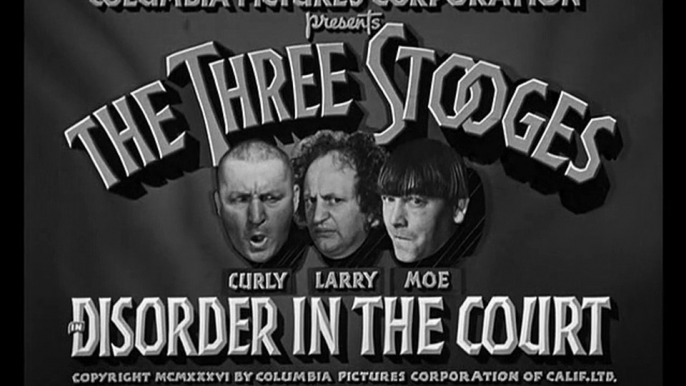 The Three Stooges - Disorder in the Court