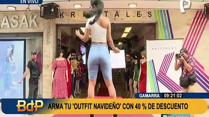 Gamarra resiliente: adelantan campaña de ofertas para que armes tu oufit navideño con 40% de descuento