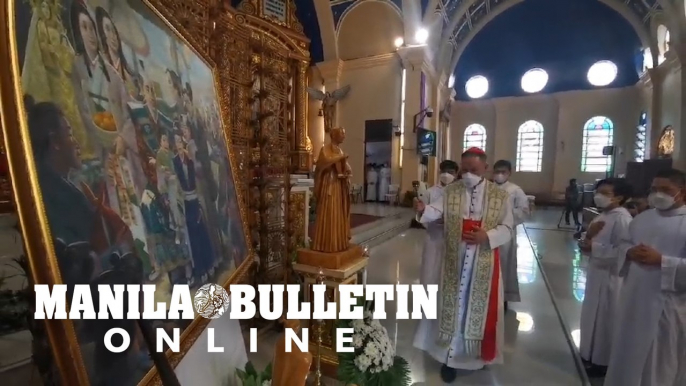 Cardinal José F. Advincula blessed the statue enthronement of Blessed Justo Takayama