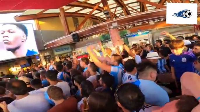 Argentina After Winning Movement People Reaction - Fifa World Cup Final Qatar 2022 Penalties - Argentina vs France