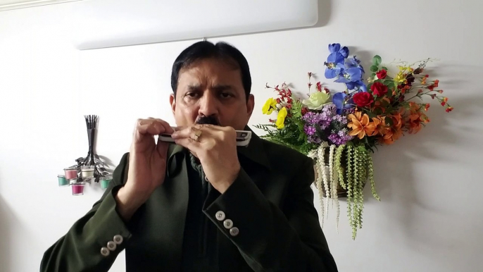 Ae watan - Film Shaheed - Patriotic Song on Harmonica Live Performance by Mukund Kamdar