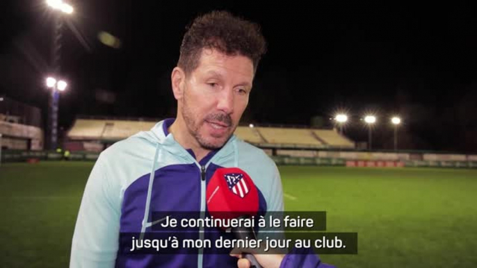 Atlético Madrid - Simeone fête son 600e match : “11 ans d’amour”