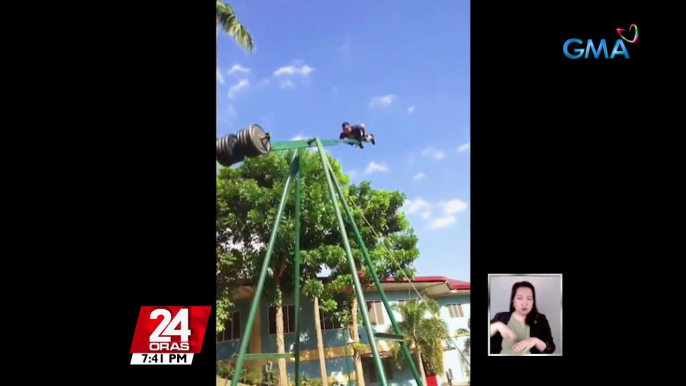 #KuyaKimAnoNa?: 360 degree swing sa Laguna, patok sa adrenaline junkies | 24 Oras