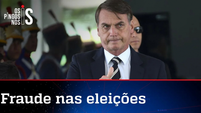 Bolsonaro reafirma veto ao fundão e promete comprovar fraude na eleição