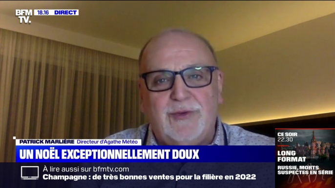 Patrick Marlière (Agathe Météo): "L'année 2022 sera sans aucun doute l'année où l'on n'a jamais eu aussi chaud sur l'ensemble du territoire"