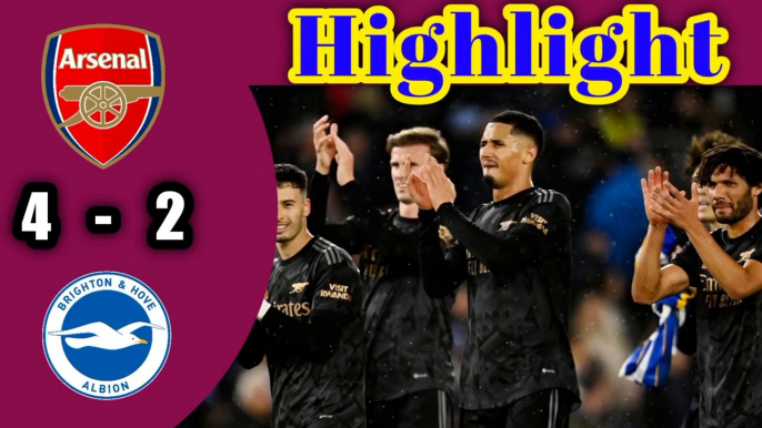 HIGHLIGHTS | Brighton & Hove Albion vs Arsenal (2-4) Premier League 2023