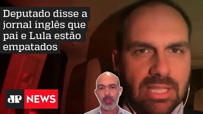 Críticas de Eduardo Bolsonaro aos resultados das pesquisas presidenciais são justas -  TOP 20