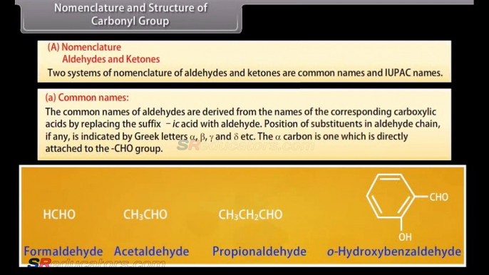 CLASS 12 CHEMISTRY ALDEHYDES KETONES AND CARBOXYLIC ACIDS PART 1