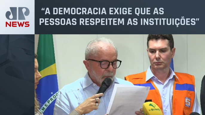 Lula decreta intervenção federal no Distrito Federal