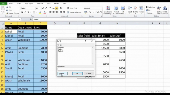 How to Delete Blank Rows & Cells in Excel | Delete All Blank Rows & Cells in Single Click | Best shortcut to delete all blank cells and rows in excel hindi